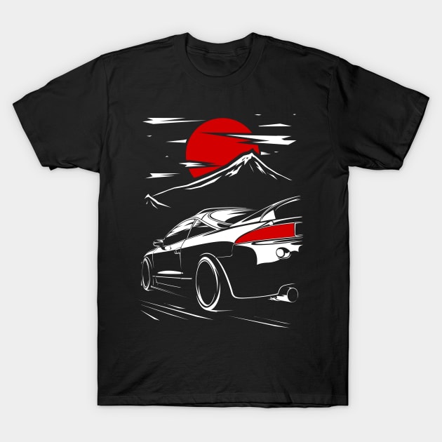 Mitsubishi Eclipse T-Shirt by racingfactory